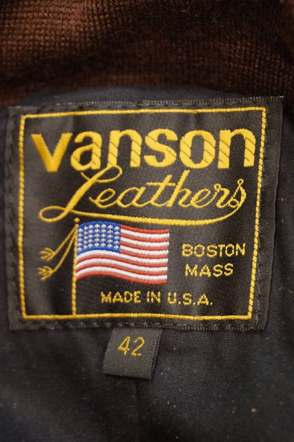 VANSON 』 (バンソン) 別注 9TJチームジャケット スリム