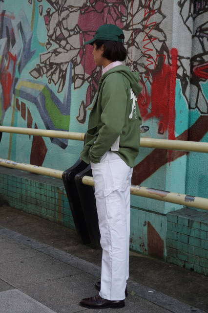 新着 CMT painter pants(きなり) チノパン