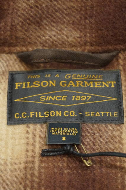 楽天市場】フィルソン ウールジャケット FILSON マッキノー