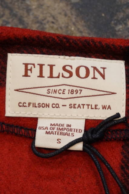 FILSON（フィルソン）MACKINAW WOOL VEST マッキノーウール