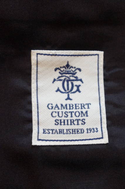 GAMBERT CUSTOM SHIRTS』（ギャンバード カスタム シャツ